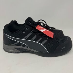 Puma Sneakers Womens Black Size 10 Safety Work Shoes Steel Hard NWT
